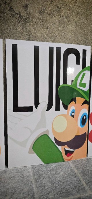 Set Poster Super Mario A4 Laminati 8pz.