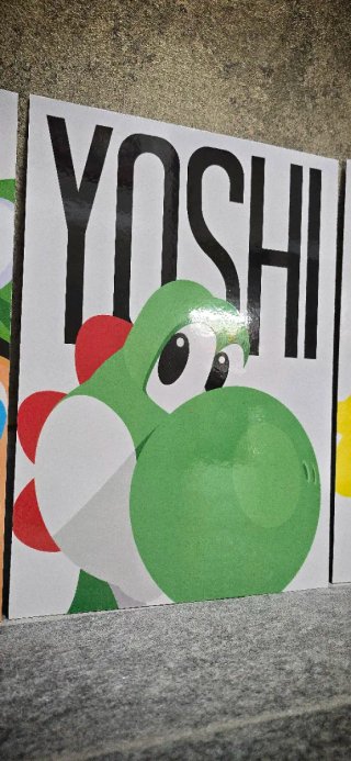 Set Poster Super Mario A4 Laminati 8pz.