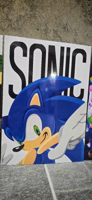 Set Poster Super Mario A4 Laminati 8pz.