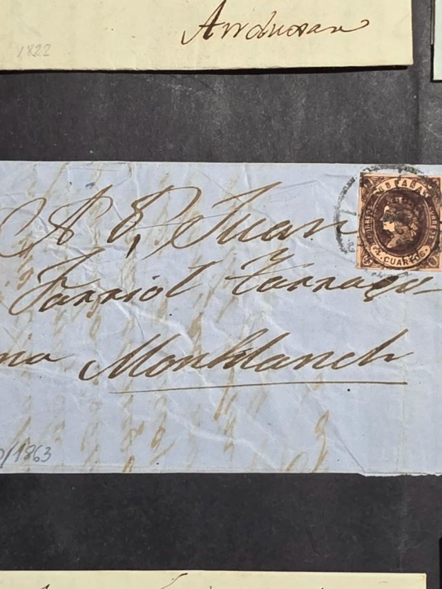 Lote Cartas Prefilatelicas e Isabel II