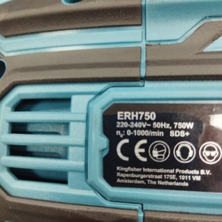 Taladro Electrico Erbauer ERH 750(sin Uso)