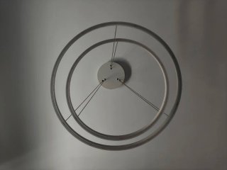 Lámpara LED Anillos Colgante Moderna