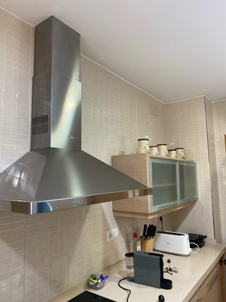 Cocina Equipada Beige y blanco
