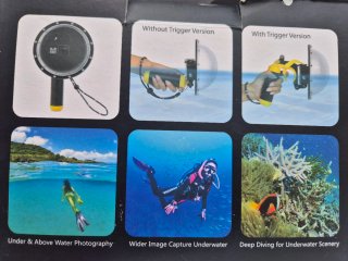 Cupola 6" per fotografia GoPro Hero 5/6/7