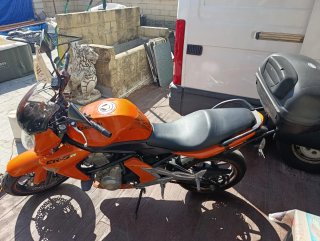 Kawasaki ER-6n Naranja