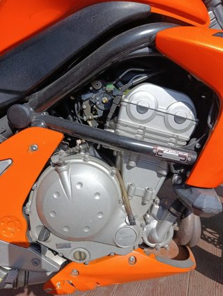 Kawasaki ER-6n Naranja