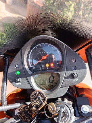 Kawasaki ER-6n Naranja