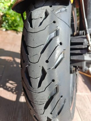 Kawasaki ER-6n Naranja