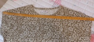 Camiseta algodón estampado floral