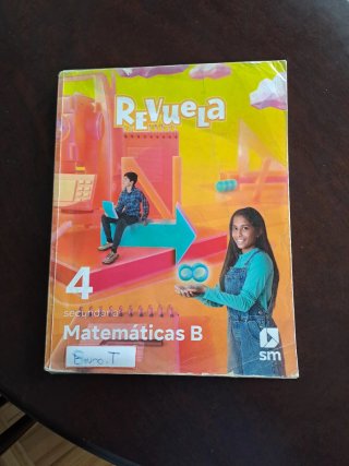 Matemáticas B, 4 secundaria, Revuela