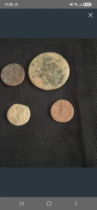 Lotto di monete romane e greche