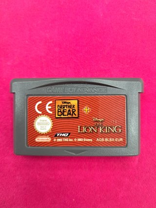 Videojuego Game Boy advance El Rey Leon