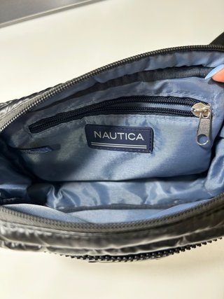 Bolso bandolera Nautica negro