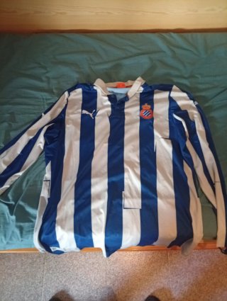 Camiseta RCD Espanyol Manga Larga Puma XL