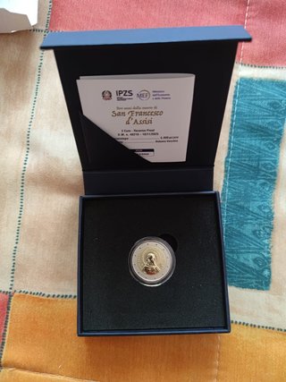 2 euros Italia Proof reverso 2026 Pinocho +SF Asis