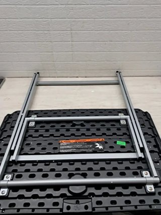 Mesa Auxiliar Plegable Negra Lifetime