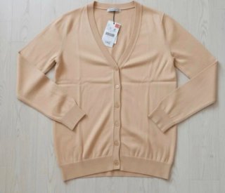 Cárdigan Lefties beige talla M nuevo