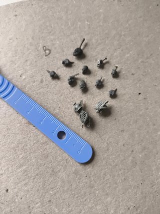 Calaveras Warhammer escenografía