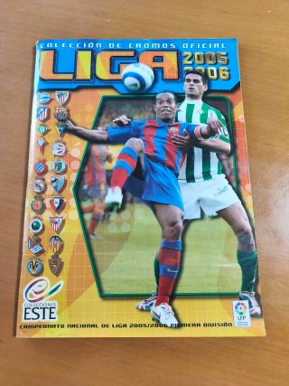 Colección Completa Cromos Liga 2005-2006
