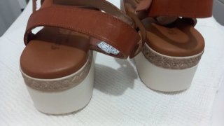 Sandalias Marrones Plataforma