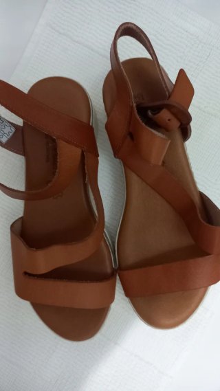 Sandalias Marrones Plataforma