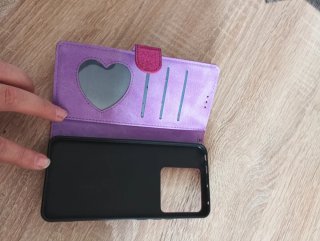 Custodia OPPO A17 Cuori e Farfalle