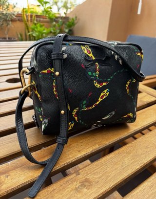 Bolso Bimba y Lola estampado serpiente