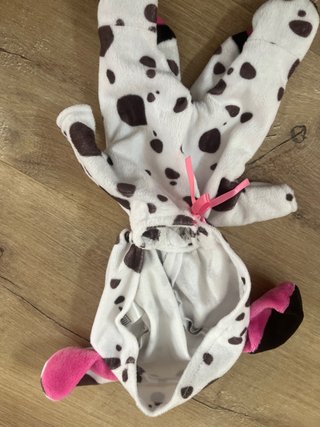 Pijama bebé dalmata peluche para bebes llorones