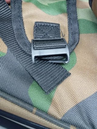 Taburete plegable camping camuflaje
