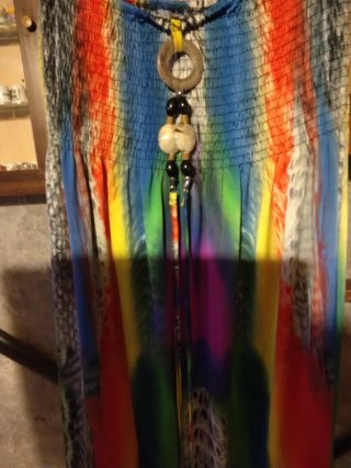 Vestido multicolor