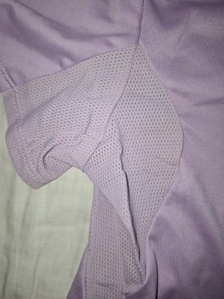 Camiseta deportiva niña Quechua morada Talla XS