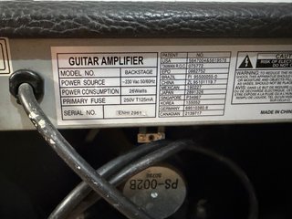Peavey Backstage Amplificador Guitarra