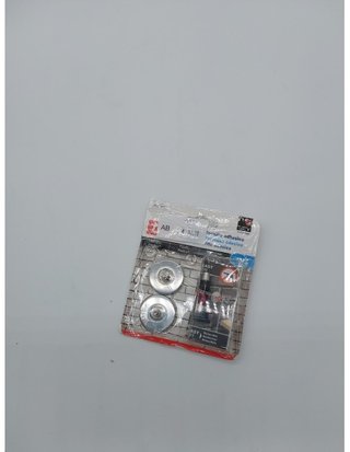 Tornillo adhesivo redondo tesa ladrillo y piedra 5 kg - 2 piezas