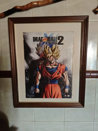Póster Dragon Ball Xenoverse 2 con Marco