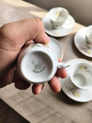 Juego de té/café porcelana 15 piezas