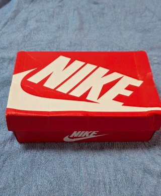 Zapatillas Nike plateadas y blancas