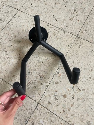Colgador de guitarra negro