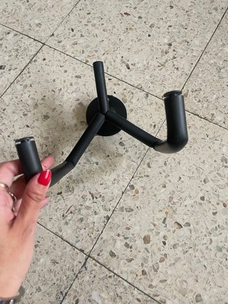 Colgador de guitarra negro