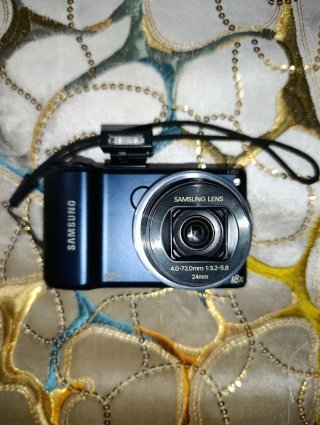 Samsung WB 200F Cámara Digital Azul/Plata