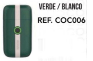 Afeitadora Cocco Veloce Lite Verde y Blanca