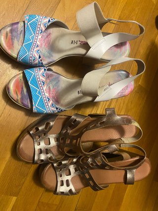 SANDALIAS DE VERANO “ Raquel Perez”. Talla 39