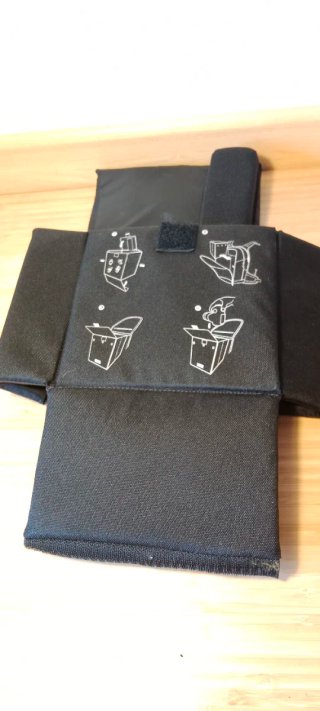 Organizador/ inserto plegable para cámaras