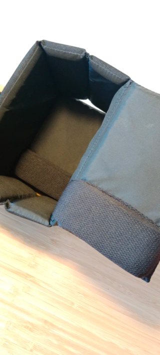 Organizador/ inserto plegable para cámaras