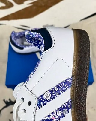 Adidas Samba OG Blanco azul Talla 36-40