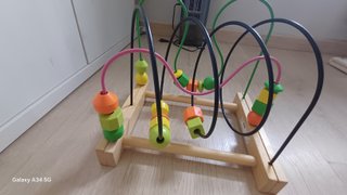 Juguete psicomotricidad madera