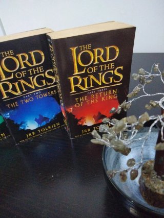 El señor de los Anillos en inglés. Trilogía.