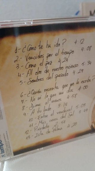 CD La Caja de Pandora - Vencidos por el Tiempo
