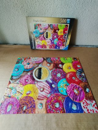 Lote 3 Puzzles 500 Piezas Ravensburger Educa