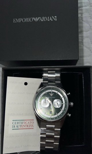Reloj Emporio Armani Cronógrafo Verde