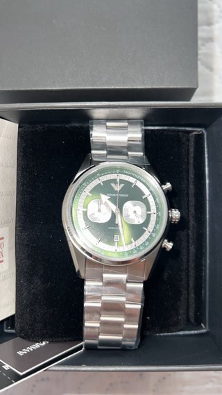 Reloj Emporio Armani Cronógrafo Verde